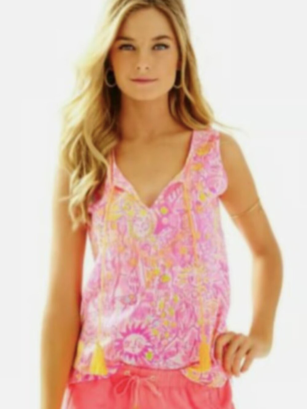 Lilly Pulitzer Kini in the Keys Lauren Sleeveless Top